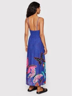 Desigual Γυναίκες Καλοκαιρινά Φορέματα Φόρεμα καλοκαιρινό Belen 22SWMW27 Σκούρο μπλε Regular Fit -Εξοδος Desigual Κατάστημα unnamed file 1481