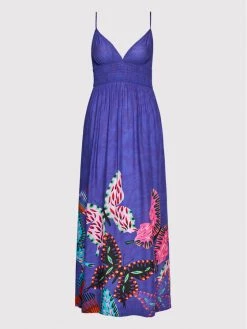 Desigual Γυναίκες Καλοκαιρινά Φορέματα Φόρεμα καλοκαιρινό Belen 22SWMW27 Σκούρο μπλε Regular Fit -Εξοδος Desigual Κατάστημα unnamed file 1483