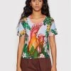 Desigual Γυναίκες T-shirts T-Shirt Parrot 22SWTKAX Έγχρωμο Regular Fit -Εξοδος Desigual Κατάστημα unnamed file 1520