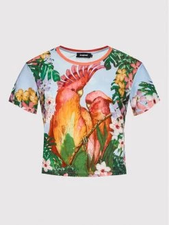 Desigual Γυναίκες T-shirts T-Shirt Parrot 22SWTKAX Έγχρωμο Regular Fit 11 Desigual Γυναίκες T-shirts T-Shirt Parrot 22SWTKAX Έγχρωμο Regular Fit -Εξοδος Desigual Κατάστημα unnamed file 1524