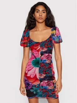 Desigual Γυναίκες Κοκτέιλ Φορέματα Φόρεμα κοκτέιλ MONSIEUR CHRISTIAN LACROIX Marsella 22SWVK45 Έγχρωμο Slim Fit