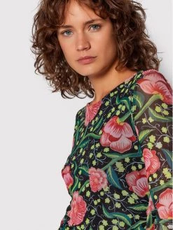 Desigual Γυναίκες Καθημερινά Φορέματα Φόρεμα καθημερινό Rioane 21WWVK89 Μαύρο Slim Fit -Εξοδος Desigual Κατάστημα unnamed file 1554