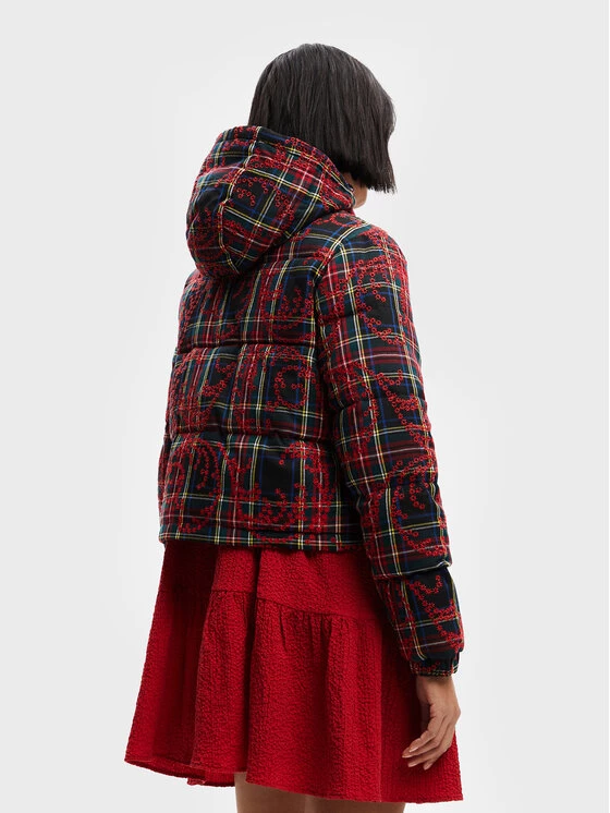 Desigual Γυναίκες Μεταβατικά Μπουφάν Μπουφάν μεταβατικό Kris 22WWEW69 Κόκκινο Regular Fit 5 Desigual Γυναίκες Μεταβατικά Μπουφάν Μπουφάν μεταβατικό Kris 22WWEW69 Κόκκινο Regular Fit - Image 3