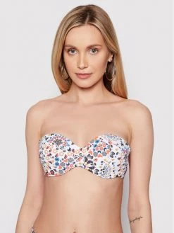 Desigual Γυναίκες Μπικίνι πάνω μέρος Bahamas 21SWMK28 Λευκό