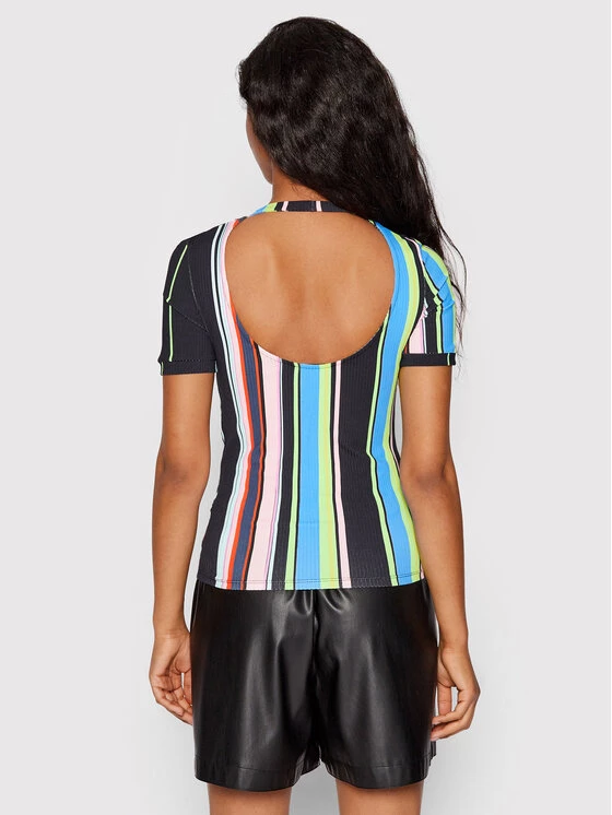 Desigual Γυναίκες T-shirts T-Shirt MONSIEUR CHRISTIAN LACROIX DISNEY Mickey Psychodelic 22SWTKAQ Έγχρωμο Slim Fit 5 Desigual Γυναίκες T-shirts T-Shirt MONSIEUR CHRISTIAN LACROIX DISNEY Mickey Psychodelic 22SWTKAQ Έγχρωμο Slim Fit - Image 3