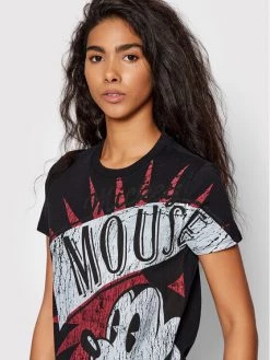 Desigual Γυναίκες T-shirts T-Shirt DISNEY Mickey Boom 22SWTK99 Μαύρο Regular Fit -Εξοδος Desigual Κατάστημα unnamed file 1611