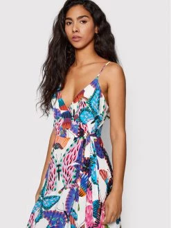 Desigual Γυναίκες Καλοκαιρινά Φορέματα Φόρεμα καλοκαιρινό Alana 22SWMW11 Έγχρωμο Regular Fit -Εξοδος Desigual Κατάστημα unnamed file 1616