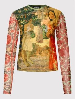 Desigual Γυναίκες Μπλουζάκια Μπλουζάκι Gauguin 22SWTKAF Έγχρωμο Slim Fit 11 Desigual Γυναίκες Μπλουζάκια Μπλουζάκι Gauguin 22SWTKAF Έγχρωμο Slim Fit -Εξοδος Desigual Κατάστημα unnamed file 1657