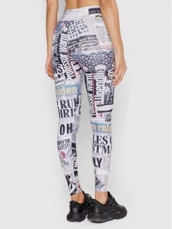 Desigual Γυναίκες Κολάν Any News 22SWKK02 Γκρι Slim Fit -Εξοδος Desigual Κατάστημα unnamed file 1665