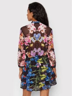 Desigual Γυναίκες Καθημερινά Φορέματα Φόρεμα καθημερινό MONSIEUR CHRISTIAN LACROIX Lyon 22SWVK46 Μαύρο Regular Fit -Εξοδος Desigual Κατάστημα unnamed file 1685