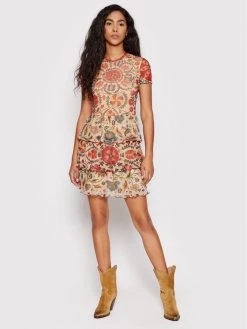 Desigual Γυναίκες Καθημερινά Φορέματα Φόρεμα καθημερινό Reims 22SWVK51 Έγχρωμο Slim Fit -Εξοδος Desigual Κατάστημα unnamed file 1689