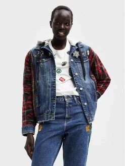 Desigual Γυναίκες Τζιν Μπουφάν Τζιν μπουφάν Wichita 22WWEWAY Έγχρωμο Oversize