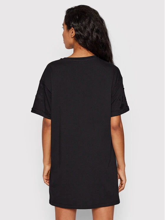 Desigual Γυναίκες Καθημερινά Φορέματα Φόρεμα καθημερινό Atenas 22SWVK28 Μαύρο Oversize 5 Desigual Γυναίκες Καθημερινά Φορέματα Φόρεμα καθημερινό Atenas 22SWVK28 Μαύρο Oversize - Image 3