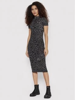 Desigual Γυναίκες Καθημερινά Φορέματα Φόρεμα καθημερινό Panter 22SWVK58 Γκρι Slim Fit -Εξοδος Desigual Κατάστημα unnamed file 1715