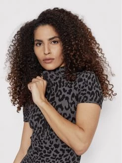 Desigual Γυναίκες Καθημερινά Φορέματα Φόρεμα καθημερινό Panter 22SWVK58 Γκρι Slim Fit -Εξοδος Desigual Κατάστημα unnamed file 1716