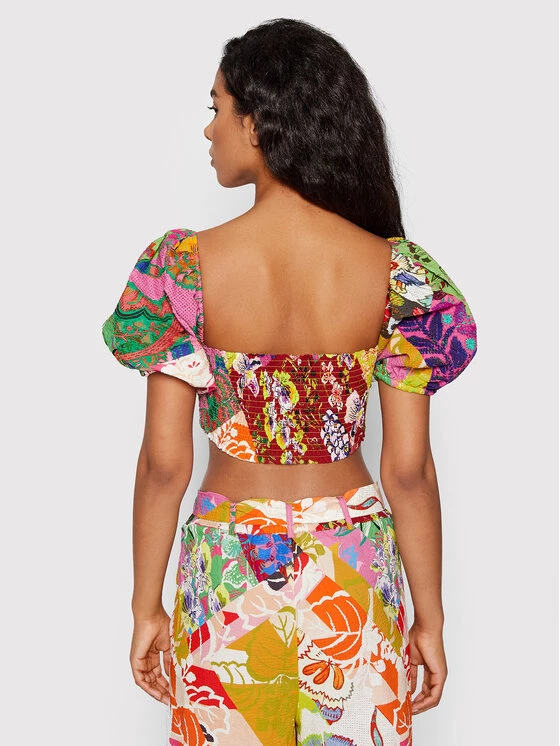 Desigual Γυναίκες Μπλουζάκια Μπλουζάκι MONSIEUR CHRISTIAN LACROIX Fiona 22SWBW27 Έγχρωμο Regular Fit 5 Desigual Γυναίκες Μπλουζάκια Μπλουζάκι MONSIEUR CHRISTIAN LACROIX Fiona 22SWBW27 Έγχρωμο Regular Fit - Image 3