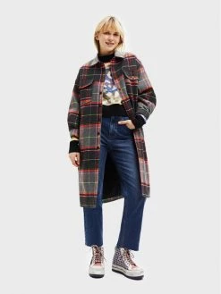 Desigual Γυναίκες Μεταβατικά Παλτά Παλτό μεταβατικό Kiev 22WWEWAI Έγχρωμο Relaxed Fit