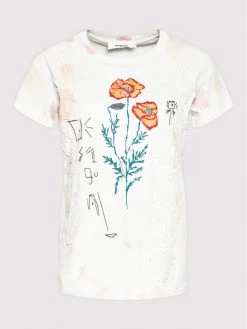 Desigual Γυναίκες T-shirts T-Shirt Altea 22SWTKAV Λευκό Regular Fit -Εξοδος Desigual Κατάστημα unnamed file 1752