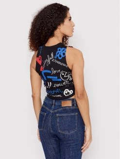 Desigual Γυναίκες Tops Τοπ Leach 22SWTKAZ Μαύρο Slim Fit -Εξοδος Desigual Κατάστημα unnamed file 1790