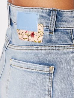 Desigual Γυναίκες Mini Φούστα τζιν Bestal 22SWFD12 Μπλε Slim Fit -Εξοδος Desigual Κατάστημα unnamed file 1806