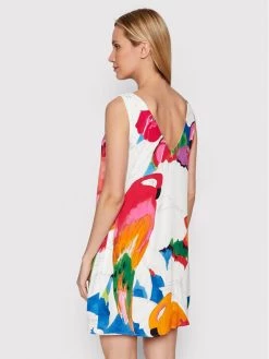 Desigual Γυναίκες Καθημερινά Φορέματα Φόρεμα καθημερινό Kailua 22SWVW45 Έγχρωμο Regular Fit -Εξοδος Desigual Κατάστημα unnamed file 1825