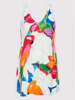 Desigual Γυναίκες Καθημερινά Φορέματα Φόρεμα καθημερινό Kailua 22SWVW45 Έγχρωμο Regular Fit -Εξοδος Desigual Κατάστημα unnamed file 1827