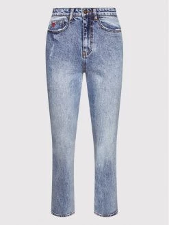 Desigual Γυναίκες Straight Leg Τζιν Davinia 22SWDD01 Μπλε Regular Fit -Εξοδος Desigual Κατάστημα unnamed file 1832