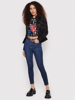 Desigual Γυναίκες Τζιν Core 22SWDD04 Σκούρο μπλε Skinny Fit -Εξοδος Desigual Κατάστημα unnamed file 1834
