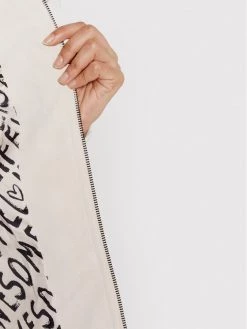 Desigual Γυναίκες Δερμάτινα Μπουφάν Μπουφάν από απομίμηση δέρματος Mar 22SWEW30 Μπεζ Regular Fit -Εξοδος Desigual Κατάστημα unnamed file 1847