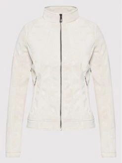 Desigual Γυναίκες Δερμάτινα Μπουφάν Μπουφάν από απομίμηση δέρματος Mar 22SWEW30 Μπεζ Regular Fit -Εξοδος Desigual Κατάστημα unnamed file 1848