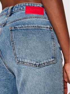 Desigual Γυναίκες Straight Leg Τζιν Scraf 21WWDD05 Μπλε Straight Fit -Εξοδος Desigual Κατάστημα unnamed file 1893