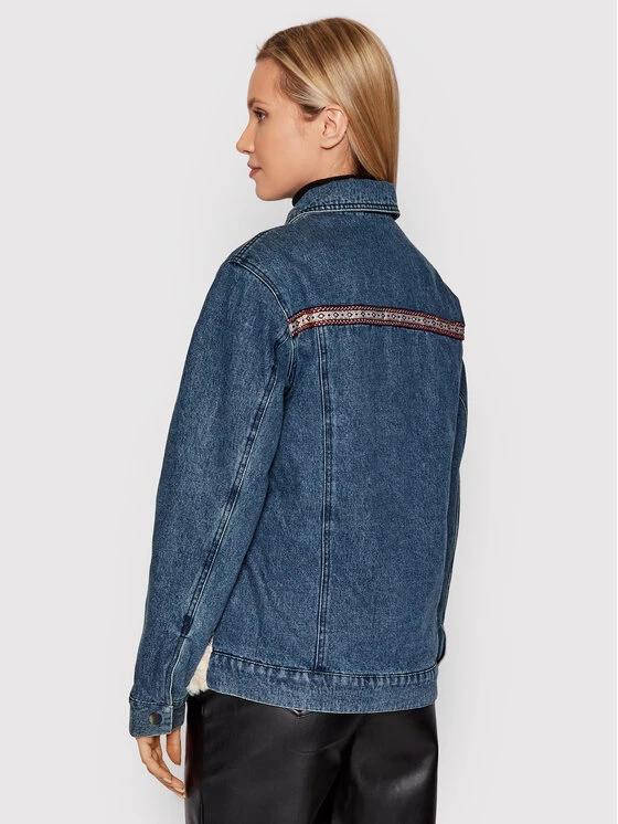 Desigual Γυναίκες Τζιν Μπουφάν Τζιν μπουφάν Inuit 21WWED01 Μπλε Regular Fit 5 Desigual Γυναίκες Τζιν Μπουφάν Τζιν μπουφάν Inuit 21WWED01 Μπλε Regular Fit - Image 3