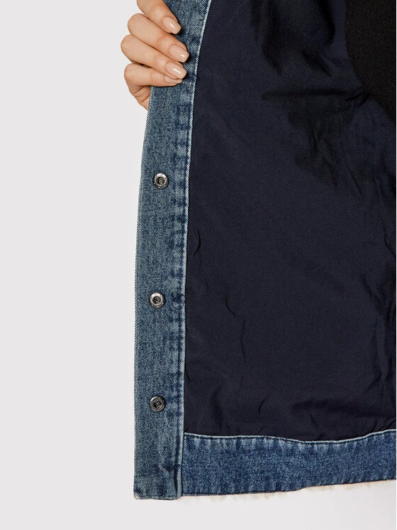 Desigual Γυναίκες Τζιν Μπουφάν Τζιν μπουφάν Inuit 21WWED01 Μπλε Regular Fit 7 Desigual Γυναίκες Τζιν Μπουφάν Τζιν μπουφάν Inuit 21WWED01 Μπλε Regular Fit - Image 5