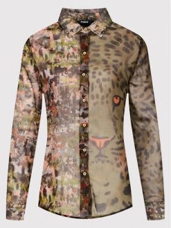 Desigual Γυναίκες Casual Πουκάμισα Πουκάμισο Daytona 21WWCW47 Πράσινο Regular Fit -Εξοδος Desigual Κατάστημα unnamed file 1920