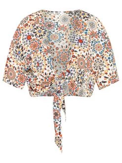 Desigual Γυναίκες Μπλουζάκια Μπλουζάκι Bora Bora 21SWMW20 Έγχρωμο Regular Fit -Εξοδος Desigual Κατάστημα unnamed file 1951