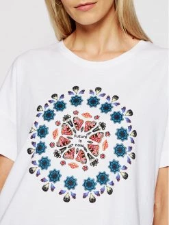 Desigual Γυναίκες T-shirts T-Shirt Galactic Now 21SOTK26 Λευκό Oversize 10 Desigual Γυναίκες T-shirts T-Shirt Galactic Now 21SOTK26 Λευκό Oversize -Εξοδος Desigual Κατάστημα unnamed file 1955