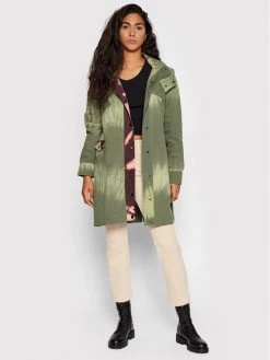 Desigual Γυναίκες Μπουφάν Παρκά Parka Safford 22SWEW07 Πράσινο Regular Fit -Εξοδος Desigual Κατάστημα unnamed file 1963