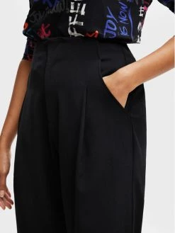 Desigual Γυναίκες Υφασμάτινα Παντελόνια Παντελόνι υφασμάτινο MONSIEUR CHRISTIAN LACROIX Ra 22WWPW18 Μαύρο Regular Fit -Εξοδος Desigual Κατάστημα unnamed file 197