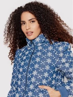 Desigual Γυναίκες Πουπουλένια Μπουφάν Μπουφάν πουπουλένιο Prunilda 22SWEW22 Σκούρο μπλε Regular Fit -Εξοδος Desigual Κατάστημα unnamed file 1977