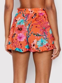 Desigual Γυναίκες Υφασμάτινα Σορτς Σορτς υφασμάτινο Alondra 22SWMW15 Κόκκινο Regular Fit -Εξοδος Desigual Κατάστημα unnamed file 1993