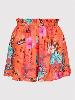 Desigual Γυναίκες Υφασμάτινα Σορτς Σορτς υφασμάτινο Alondra 22SWMW15 Κόκκινο Regular Fit -Εξοδος Desigual Κατάστημα unnamed file 1995