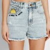 Desigual Γυναίκες Τζιν Σορτς Τζιν σορτσάκια SMILEY Cat Smiley 22SWDD48 Μπλε Regular Fit -Εξοδος Desigual Κατάστημα unnamed file 2007