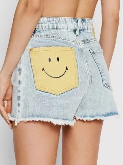 Desigual Γυναίκες Τζιν Σορτς Τζιν σορτσάκια SMILEY Cat Smiley 22SWDD48 Μπλε Regular Fit -Εξοδος Desigual Κατάστημα unnamed file 2009