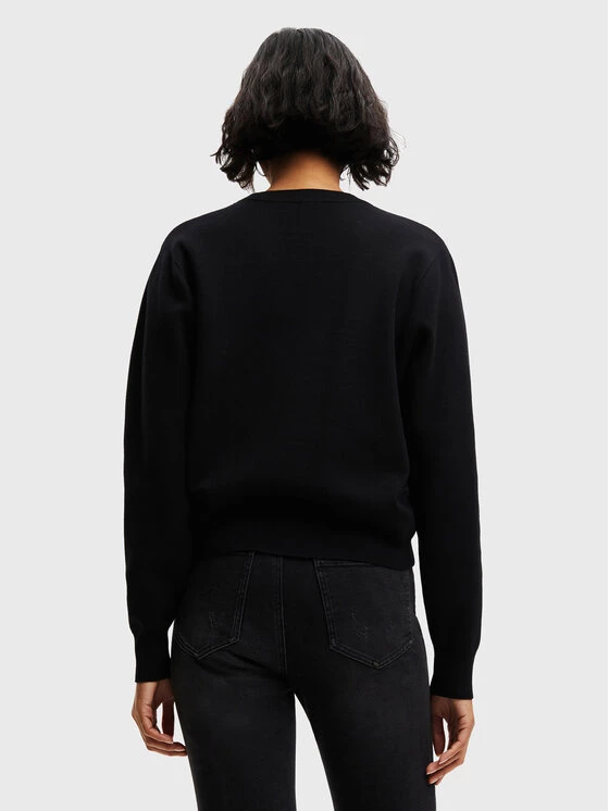 Desigual Γυναίκες Μπλούζες Χωρίς Φερμουάρ Μπλούζα Alma 22WWJF29 Μαύρο Loose Fit 5 Desigual Γυναίκες Μπλούζες Χωρίς Φερμουάρ Μπλούζα Alma 22WWJF29 Μαύρο Loose Fit - Image 3