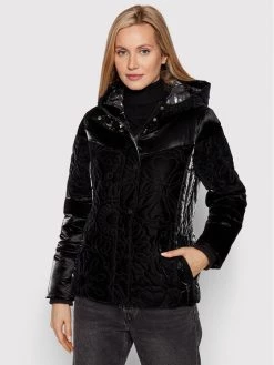 Desigual Γυναίκες Χειμωνιάτικα Μπουφάν Μπουφάν χειμωνιάτικο Vabenne 21WWEWBR Μαύρο Regular Fit