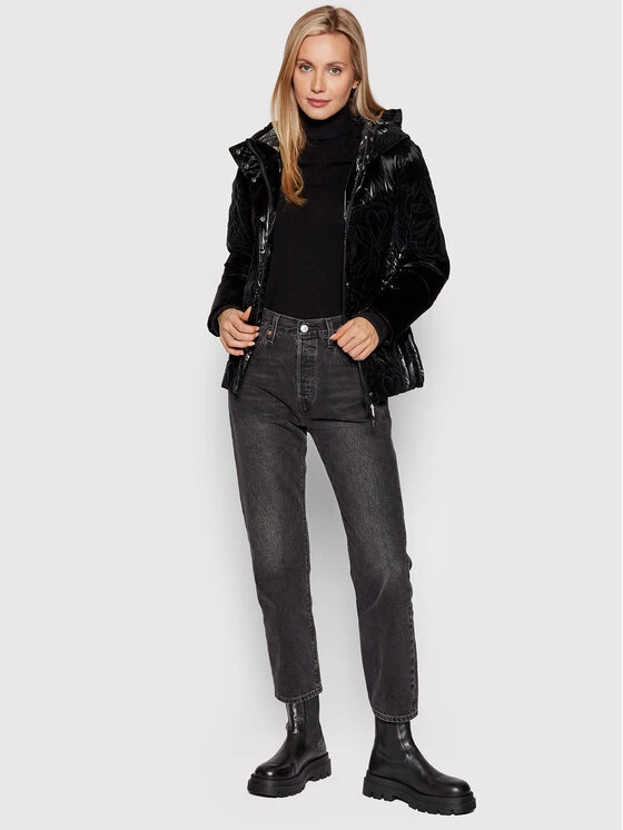 Desigual Γυναίκες Χειμωνιάτικα Μπουφάν Μπουφάν χειμωνιάτικο Vabenne 21WWEWBR Μαύρο Regular Fit 4 Desigual Γυναίκες Χειμωνιάτικα Μπουφάν Μπουφάν χειμωνιάτικο Vabenne 21WWEWBR Μαύρο Regular Fit - Image 2