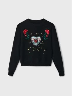 Desigual Γυναίκες Μπλούζες Χωρίς Φερμουάρ Μπλούζα Alma 22WWJF29 Μαύρο Loose Fit 11 Desigual Γυναίκες Μπλούζες Χωρίς Φερμουάρ Μπλούζα Alma 22WWJF29 Μαύρο Loose Fit -Εξοδος Desigual Κατάστημα unnamed file 203