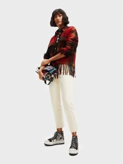 Desigual Γυναίκες Μεταβατικά Μπουφάν Μπουφάν μεταβατικό Kiever 22WWEW09 Κόκκινο Oversize -Εξοδος Desigual Κατάστημα unnamed file 205