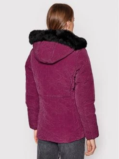 Desigual Γυναίκες Χειμωνιάτικα Μπουφάν Μπουφάν πουπουλένιο Snow 21WWEW01 Μωβ Regular Fit -Εξοδος Desigual Κατάστημα unnamed file 2054