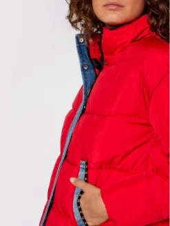 Desigual Γυναίκες Πουπουλένια Μπουφάν Μπουφάν πουπουλένιο Austen 21WWEW33 Κόκκινο Regular Fit -Εξοδος Desigual Κατάστημα unnamed file 2062